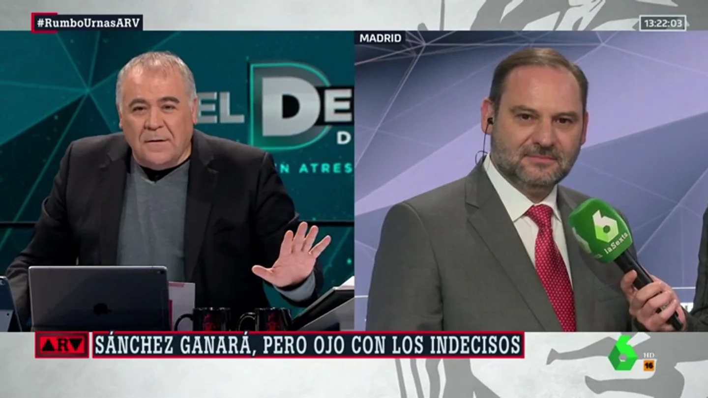 José Luis Ábalos, sobre "la campaña de la derecha": "Cuestionan los derechos de las mujeres, como si fuera algo que no pueden superar" José Luis Ábalos, sobre "la campaña de la derecha": "Cuestionan los derechos de las mujeres, como si fuera algo que no pueden superar"