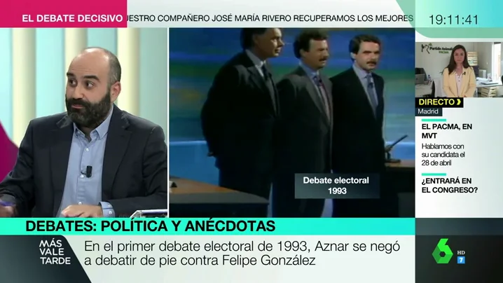 Recopilamos las anécdotas de los debates electorales en España