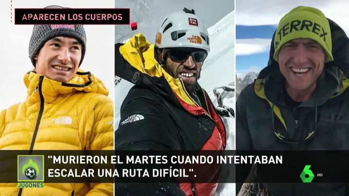 Recuperan en Canadá los cuerpos de los alpinistas Lama, Auer y Roskelly