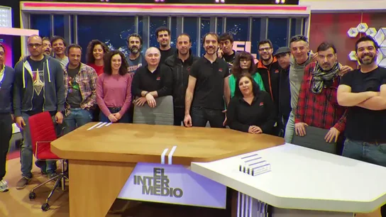 Este es el equipo que hace posible que salgan adelante los programas de El Intermedio Este es el equipo que hace posible que salgan adelante los programas de El Intermedio