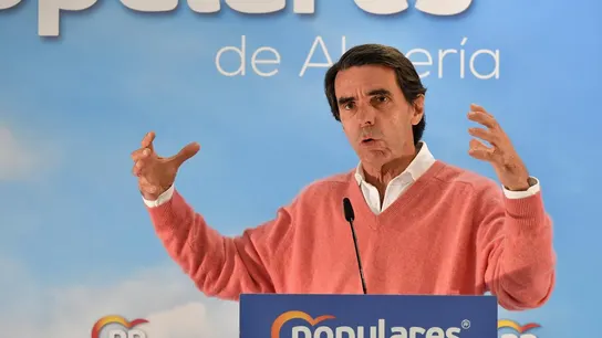 José María Aznar en un acto del PP José María Aznar en un acto del PP