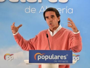José María Aznar en un acto del PP José María Aznar en un acto del PP