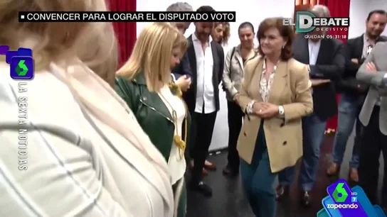 La vicepresidenta Carmen Calvo se arranca a bailar flamenco en su visita a Jerez de la Frontera La vicepresidenta Carmen Calvo se arranca a bailar flamenco en su visita a Jerez de la Frontera