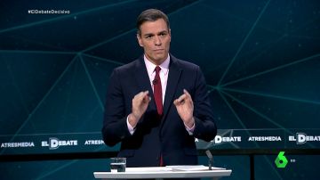 Pedro Sánchez en el Debate Decisivo