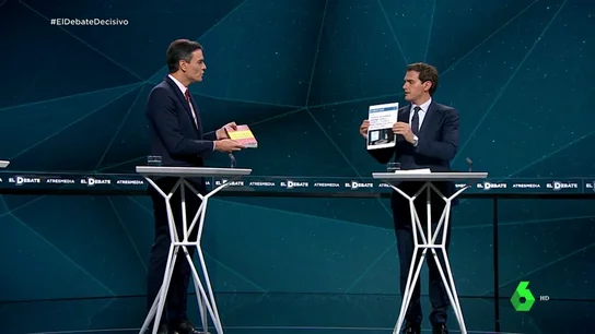 Albert Rivera y Pedro Sánchez Albert Rivera y Pedro Sánchez