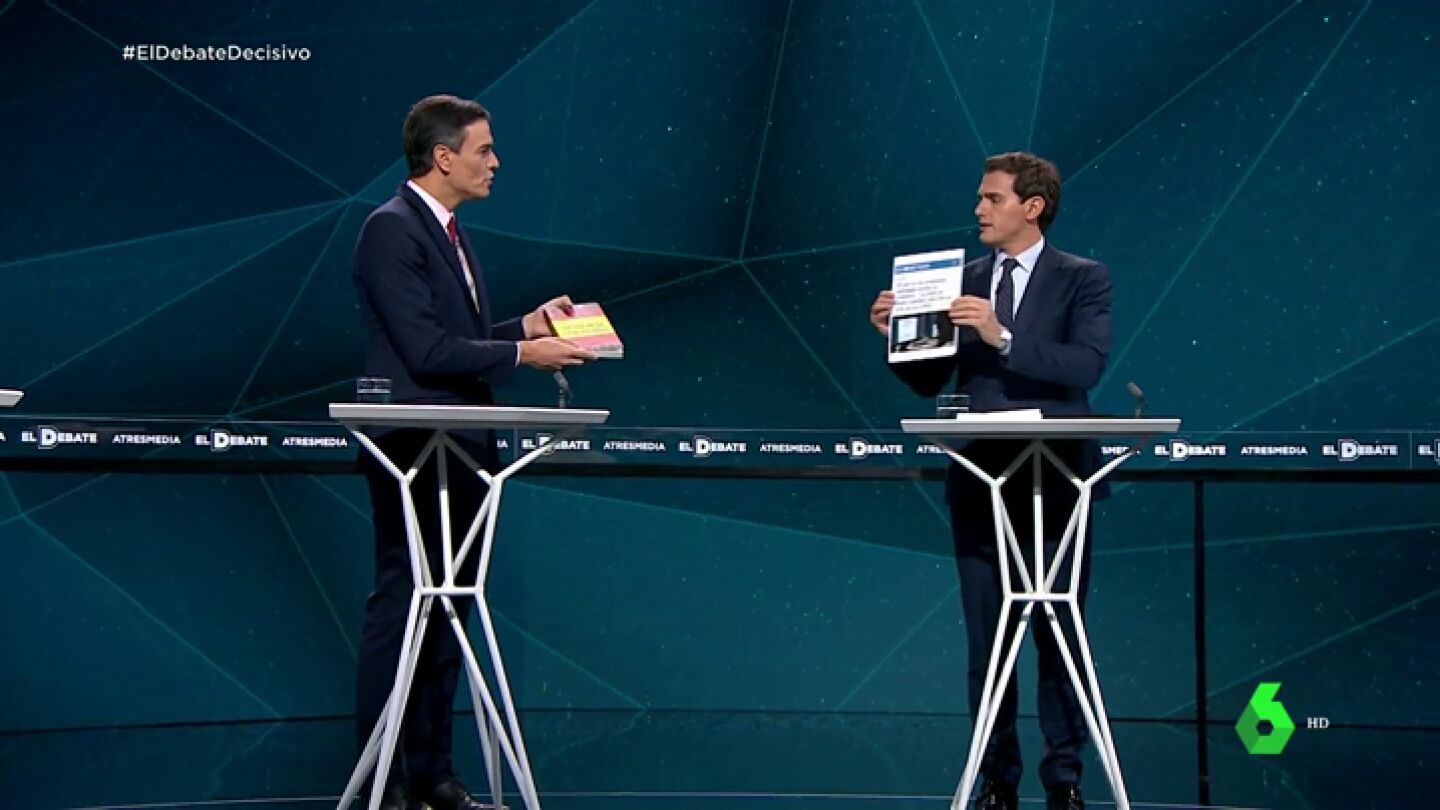 Albert Rivera y Pedro S&aacute;nchez