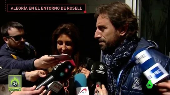 La familia de Rosell, feliz con la absolución: "Lo primero que he hecho ha sido saltar y abrazar a mi marido" La familia de Rosell, feliz con la absolución: "Lo primero que he hecho ha sido saltar y abrazar a mi marido"