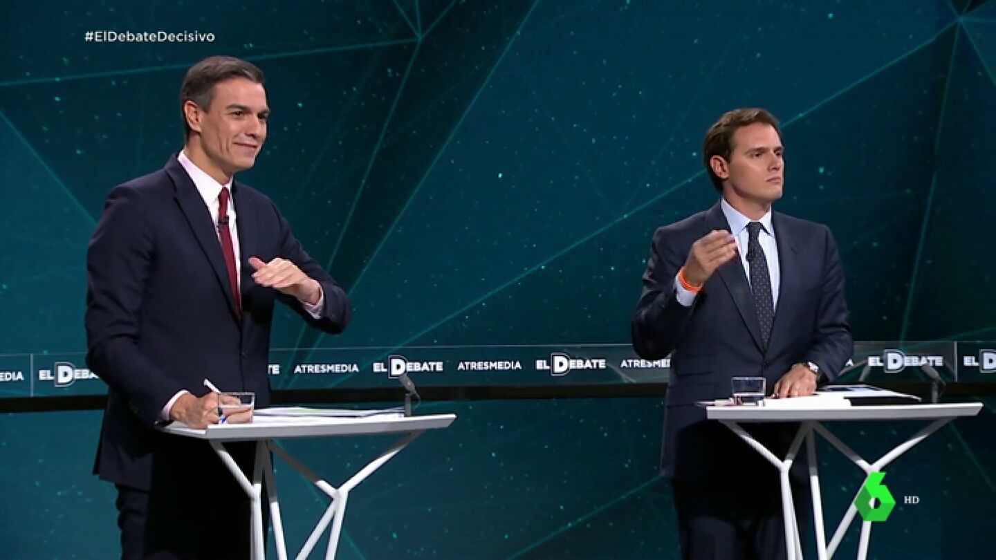 Albert Rivera y Pedro S&aacute;nchez
