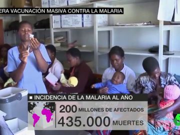 Miles de niños africanos recibirán la vacuna contra la malaria tras 30 años de investigación contra la enfermedad Miles de niños africanos recibirán la vacuna contra la malaria tras 30 años de investigación contra la enfermedad