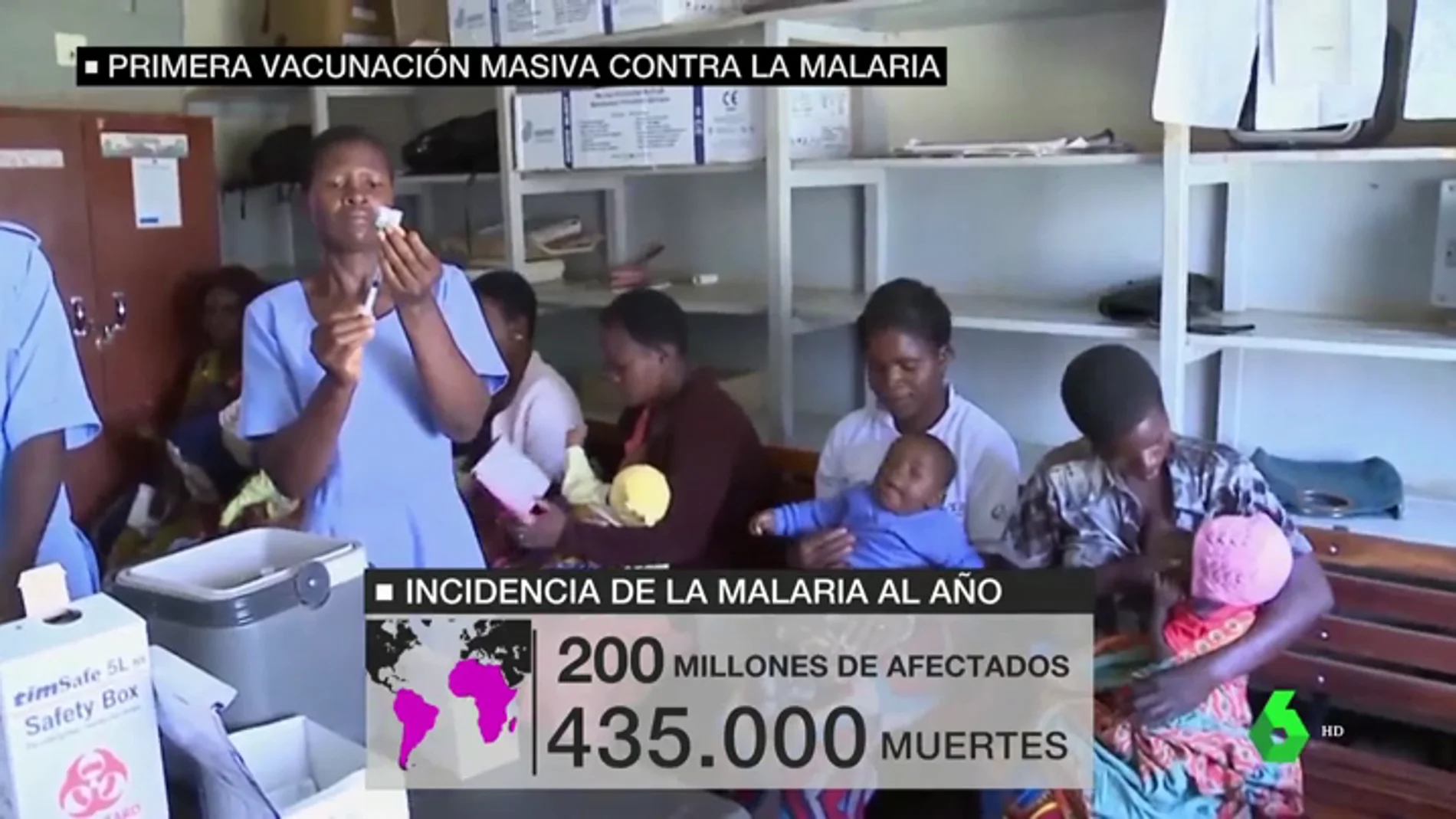 Miles de niños africanos recibirán la vacuna contra la malaria tras 30 años de investigación contra la enfermedad