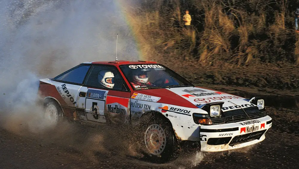 Carlos Sainz en el Rally de Argentina de 1991