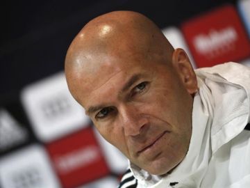 Zidane en rueda de prensa Zidane en rueda de prensa