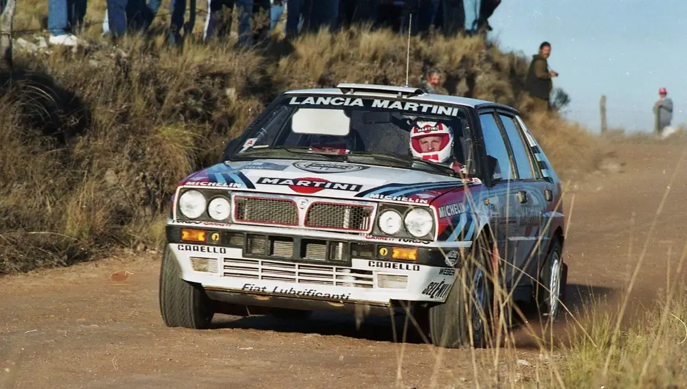 Miki Biasion en el Rally de Argentina de 1991