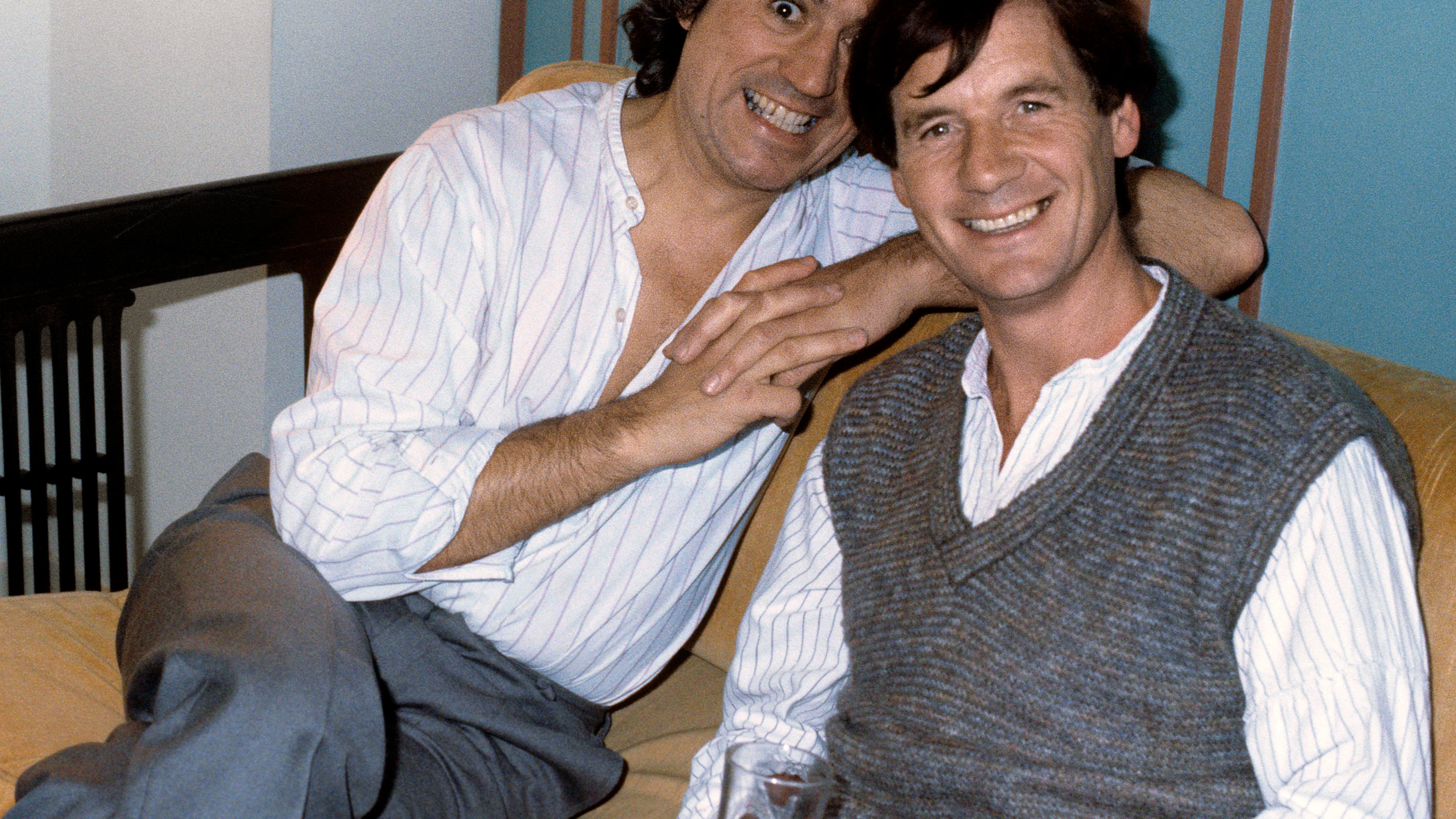 Terry Jones (izda.) y Michael Palin de Monty Python