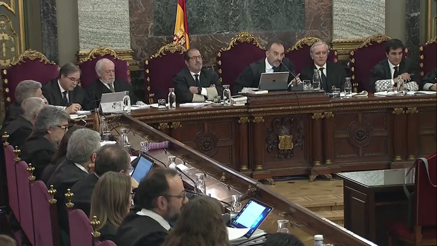 La reprimenda del juez Marchena a un mosso La reprimenda del juez Marchena a un mosso
