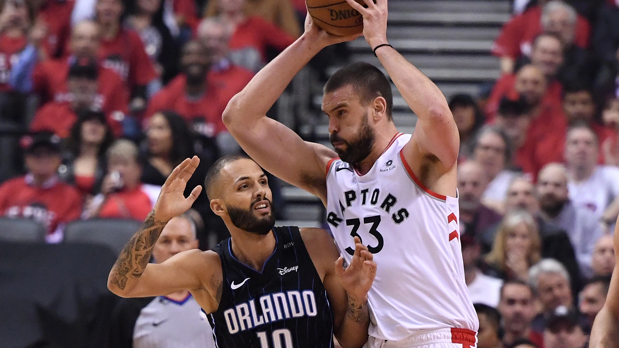 Marc Gasol, en el choque contra Orlando