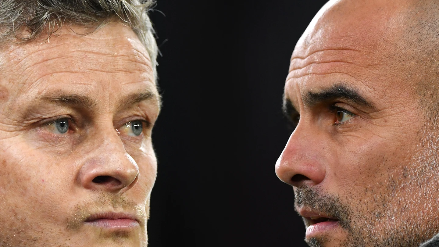 Solskjaer y Guardiola Los dos entrenadores cara a cara