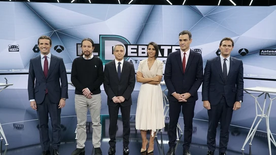 Candidatos y moderadores de 'El Debate Decisivo' Candidatos y moderadores de 'El Debate Decisivo'