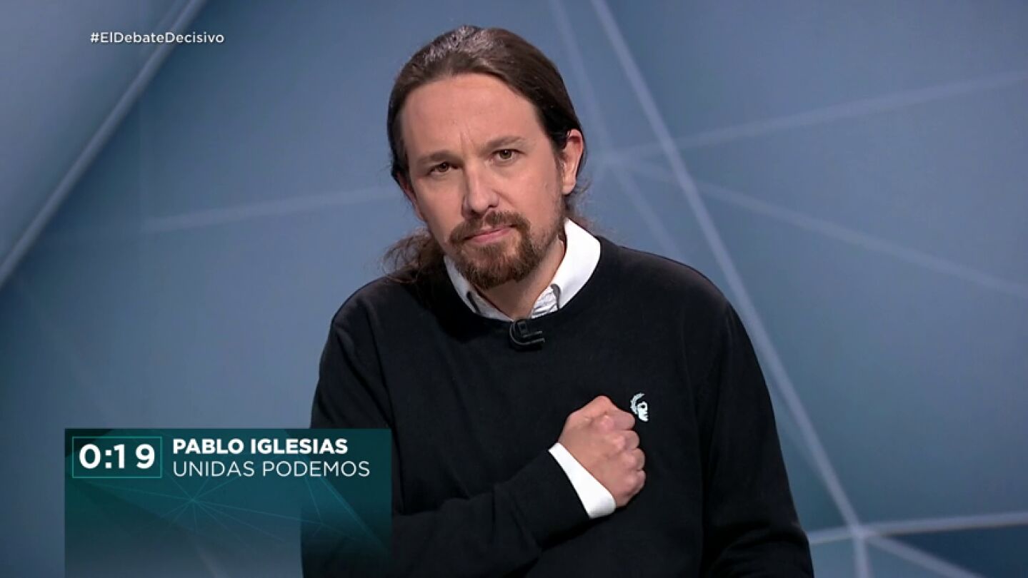 El minuto de oro de Pablo Iglesias: "Cuando la gente se mueve cambian cosas, lo demostraron las mujeres el 8 de marzo"