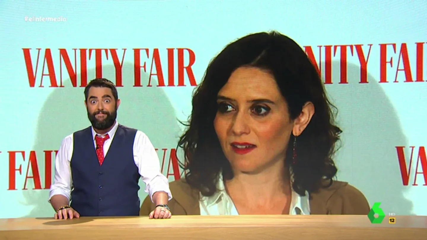 Dani Mateo alucina con las declaraciones de Díaz Ayuso sobre los atascos: "Los ciudadanos de Madrid disfrutan de las kilómetricas retenciones" Dani Mateo alucina con las declaraciones de Díaz Ayuso sobre los atascos: "Los ciudadanos de Madrid disfrutan de las kilómetricas retenciones"