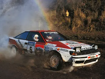 Carlos Sainz en el Rally de Argentina en1991 Carlos Sainz en el Rally de Argentina en1991