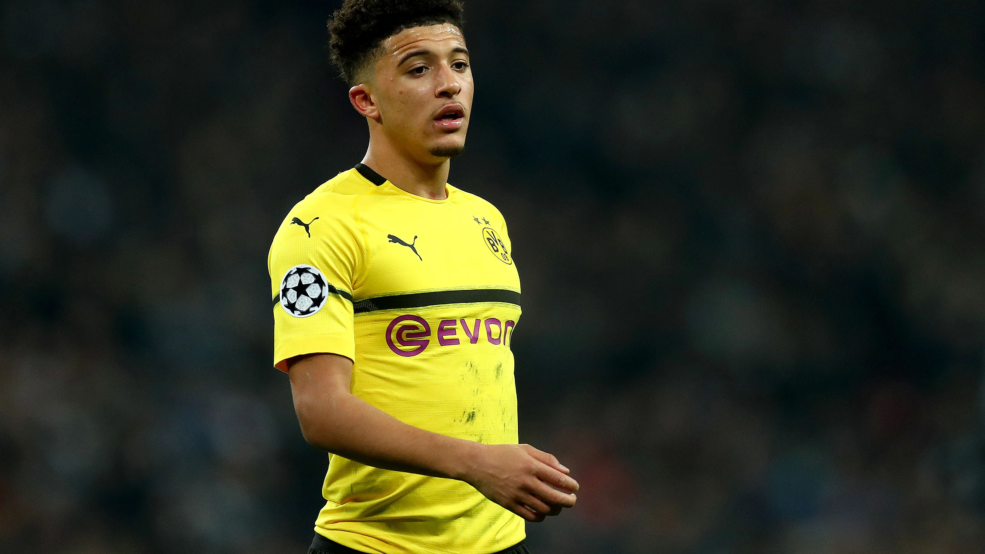 Jadon Sancho jugador del Borussia Dortmund