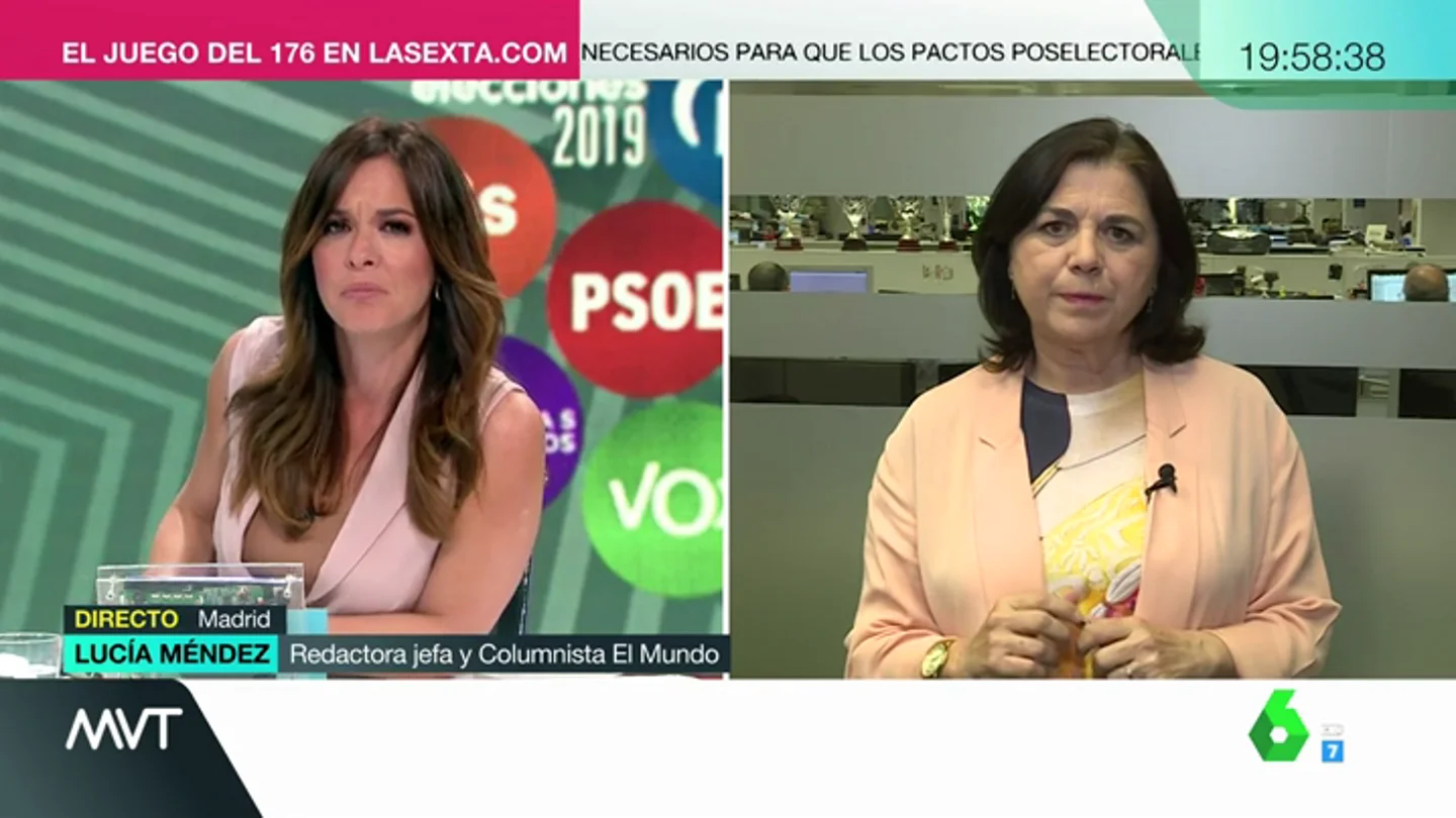 Lucía Méndez: "Ahora resulta que la mentira es la moneda corriente de la política" Lucía Méndez: "Ahora resulta que la mentira es la moneda corriente de la política"