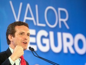 El candidato del PP a la Moncloa, Pablo Casado El candidato del PP a la Moncloa, Pablo Casado