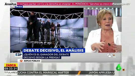 Celia Villalobos carga contra Albert Rivera Celia Villalobos carga contra Albert Rivera