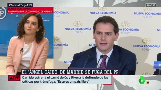 La respuesta de Díaz Ayuso a Rivera: "Juega con la palabra libertad cuando es un tema que no siempre conoce" La respuesta de Díaz Ayuso a Rivera: "Juega con la palabra libertad cuando es un tema que no siempre conoce"