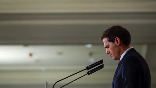 El líder de Ciudadanos, Albert Rivera El líder de Ciudadanos, Albert Rivera