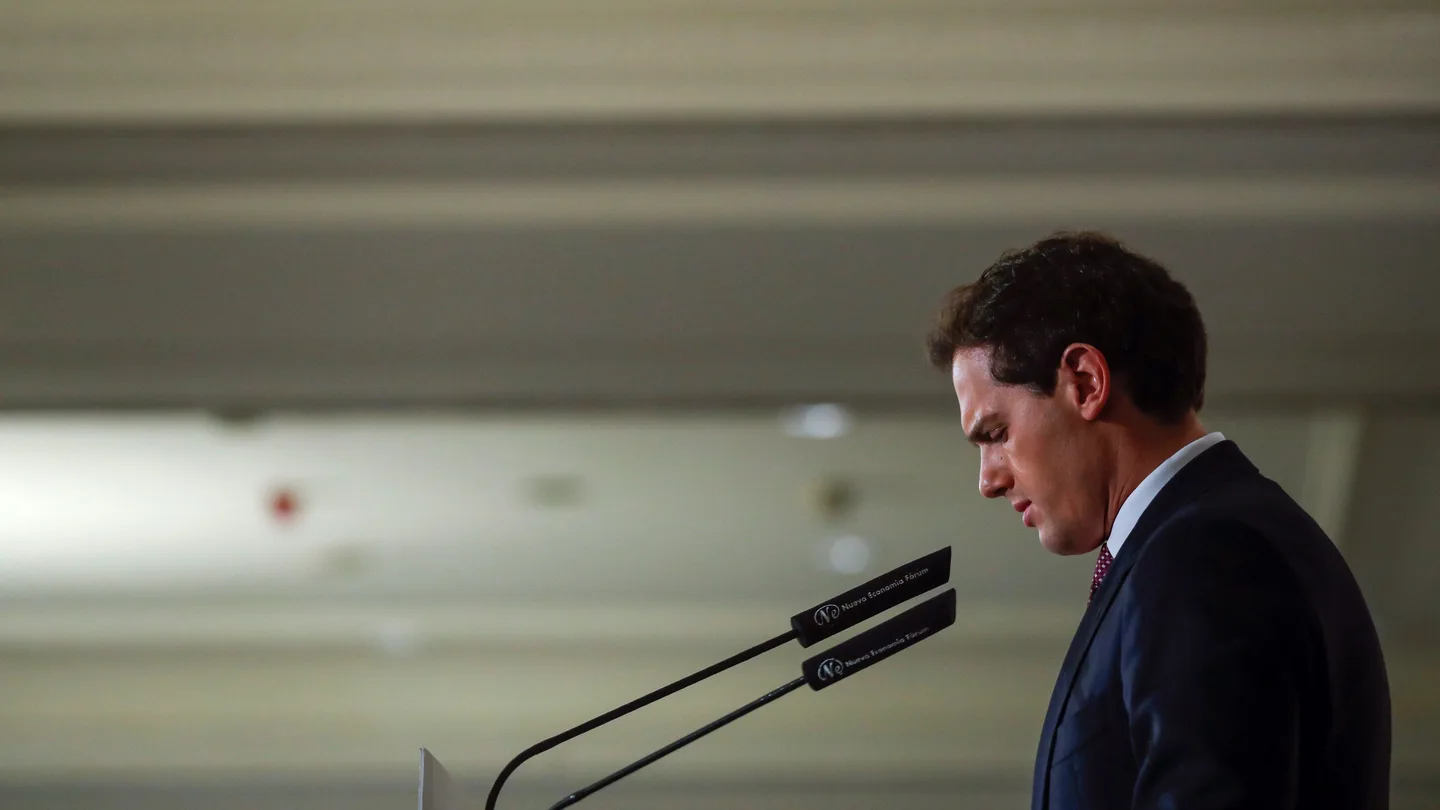 El líder de Ciudadanos, Albert Rivera El líder de Ciudadanos, Albert Rivera