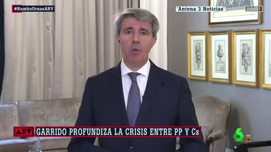Ángel Garrido, tras su fichaje por Ciudadanos: "Yo no me sentía ni cómodo ni a gusto en el PP" Ángel Garrido, tras su fichaje por Ciudadanos: "Yo no me sentía ni cómodo ni a gusto en el PP"