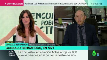 Gonzalo Bernardos: "En España no se espera recesión, no hay peligro, por mucho que lo diga la derecha"