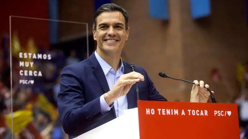 El presidente del Gobierno, Pedro Sánchez