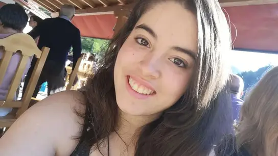 Imagen de la menor desaparecida difundida por la familia en redes sociales Imagen de la menor desaparecida difundida por la familia en redes sociales
