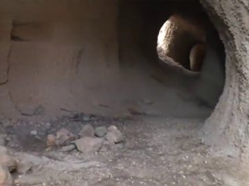 Así es el interior de la cueva donde el padre de Tenerife asesinó a su mujer y a su hijo Así es el interior de la cueva donde el padre de Tenerife asesinó a su mujer y a su hijo