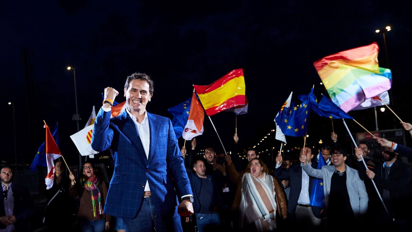El candidato de Cs a la presidencia del Gobierno, Albert Rivera