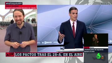 El error de Pablo Iglesias que provocó su divertida anécdota con Pedro Sánchez fuera de cámaras en El Debate Decisivo