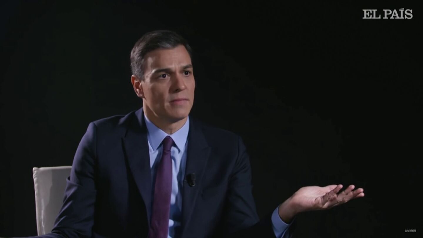 El l&iacute;der y candidato del PSOE, Pedro S&aacute;nchez
