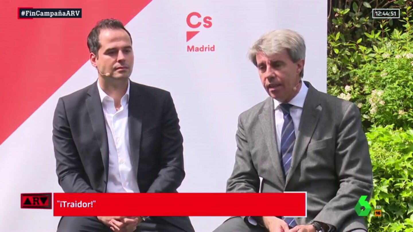 &Aacute;ngel Garrido durante un acto de Ciudadanos