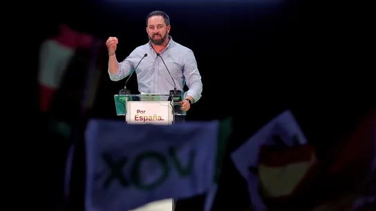 El presidente de Vox, Santiago Abascal El presidente de Vox, Santiago Abascal