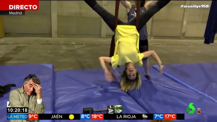 Bea Jarrín sorprende con unas espectaculares acrobacias en la presentación del festival Mulafest