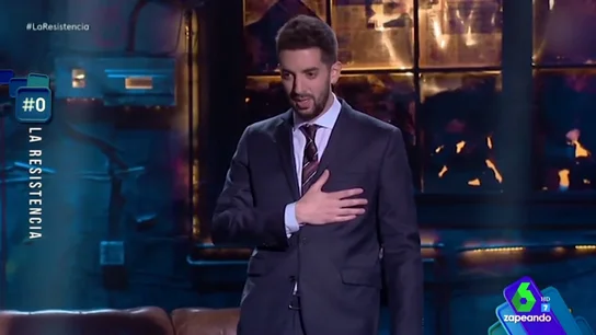 El susto de David Broncano antes de empezar su programa: "Qué disgusto me he llevado, casi me mato" El susto de David Broncano antes de empezar su programa: "Qué disgusto me he llevado, casi me mato"
