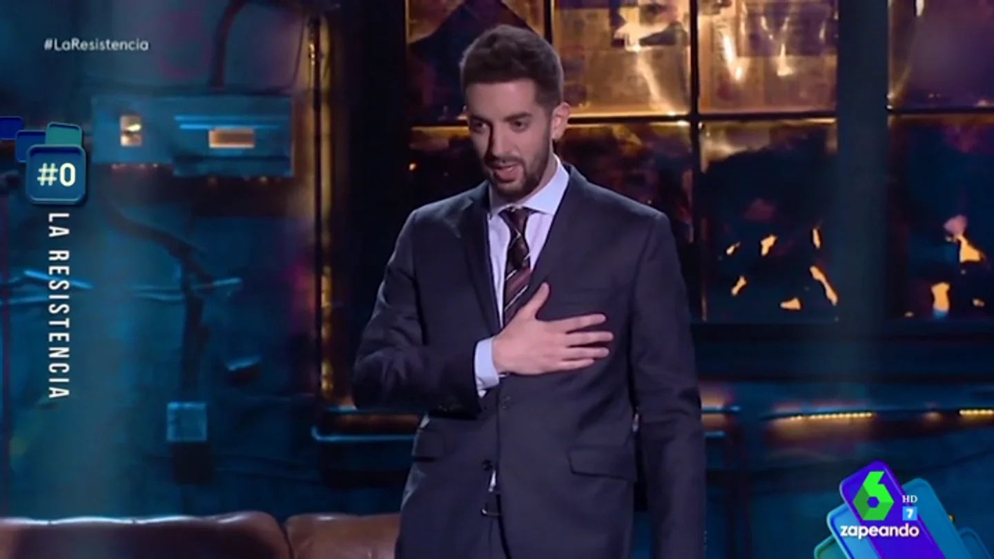 El susto de David Broncano antes de empezar su programa: "Qué disgusto me he llevado, casi me mato" El susto de David Broncano antes de empezar su programa: "Qué disgusto me he llevado, casi me mato"