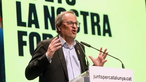 El presidente catalán, Quim Torra El presidente catalán, Quim Torra