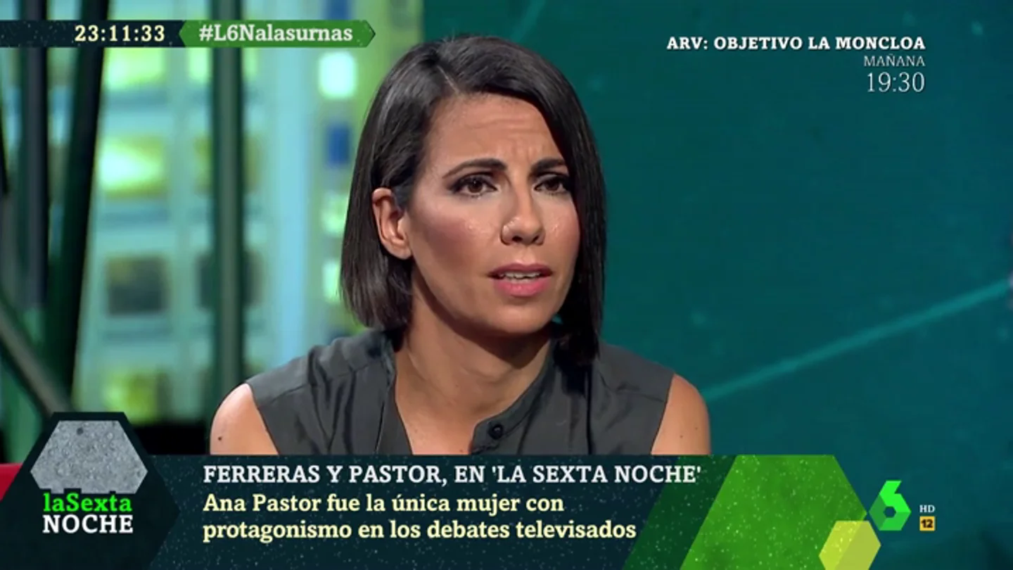 Ana Pastor, en laSexta Noche Ana Pastor, en laSexta Noche