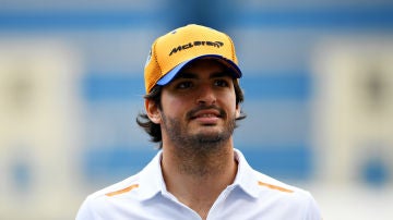 Carlos Sainz, en Bakú