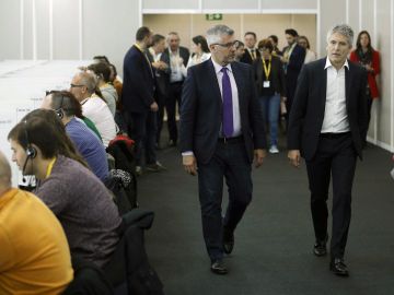 El ministro del Interior, Fernando Grande-Marlaska El ministro del Interior, Fernando Grande-Marlaska
