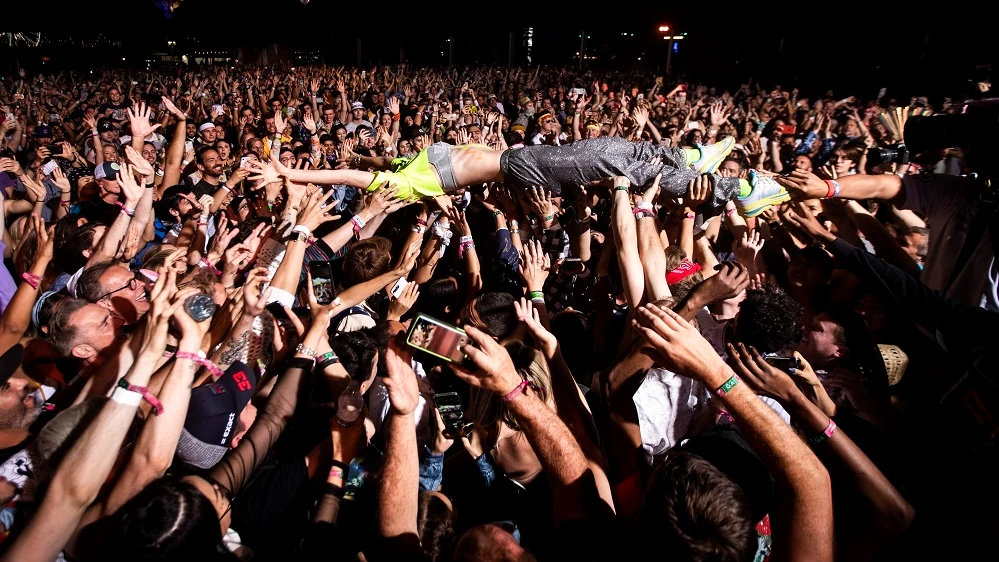 Imagen de archivo del festival de Coachella